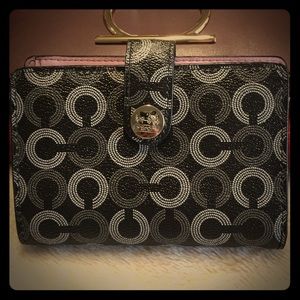 Authentic coach wallet